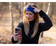Opaska z wbudowanymi słuchawkami Bluetooth niebieska - 1352014 - zdjęcie 5